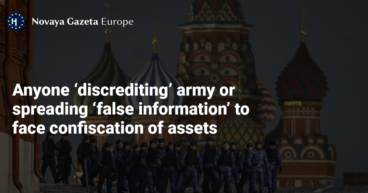 Anyone ‘discrediting’ army or spreading ‘false information’ to face ...