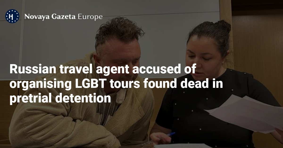 Russian travel agent accused of organising LGBT tours found dead in ...