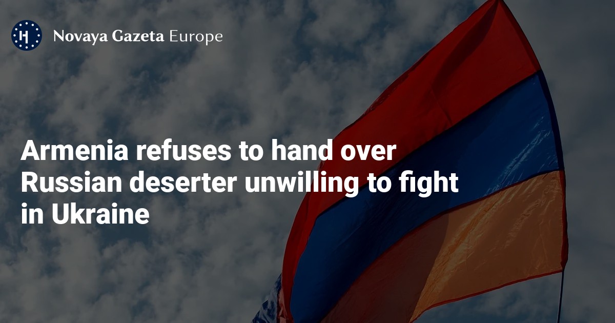 Arménsko odmietlo vydať ruského dezertéra, ktorý nechce bojovať na Ukrajine