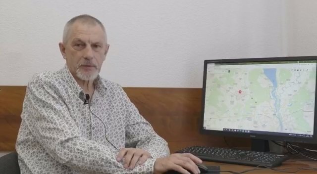 Сергей Цыгипа на  видео из Telegram-канала Beregini