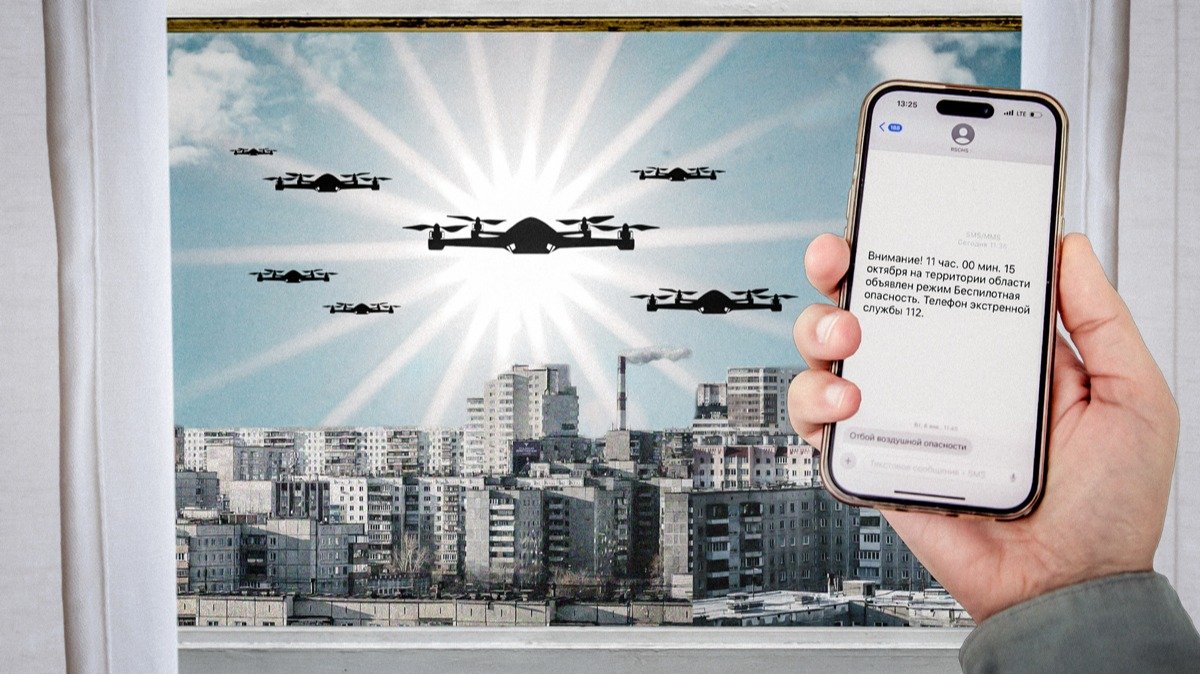 Дроны за Уралом