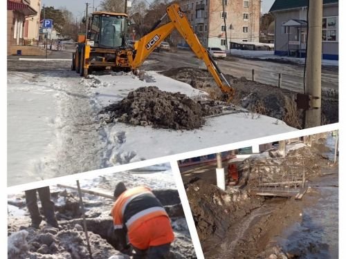 Внеплановая очистка ливневой канализации в Ачинске (Красноярский край). Фото:  Администрация города Ачинска