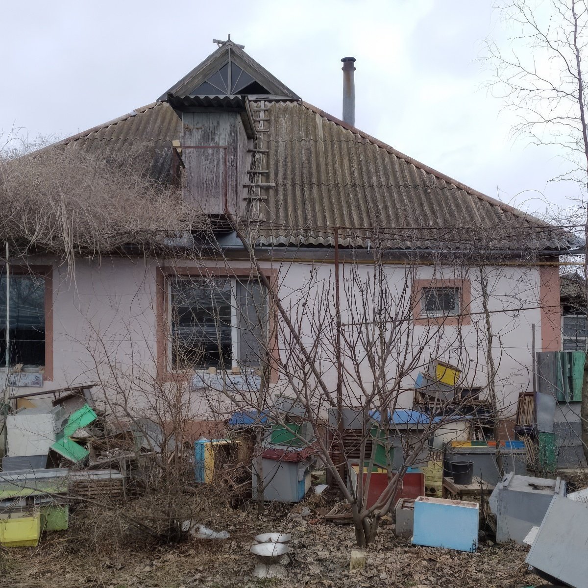 Дом Николая Степанского после наводнения. Фото предоставлено героем