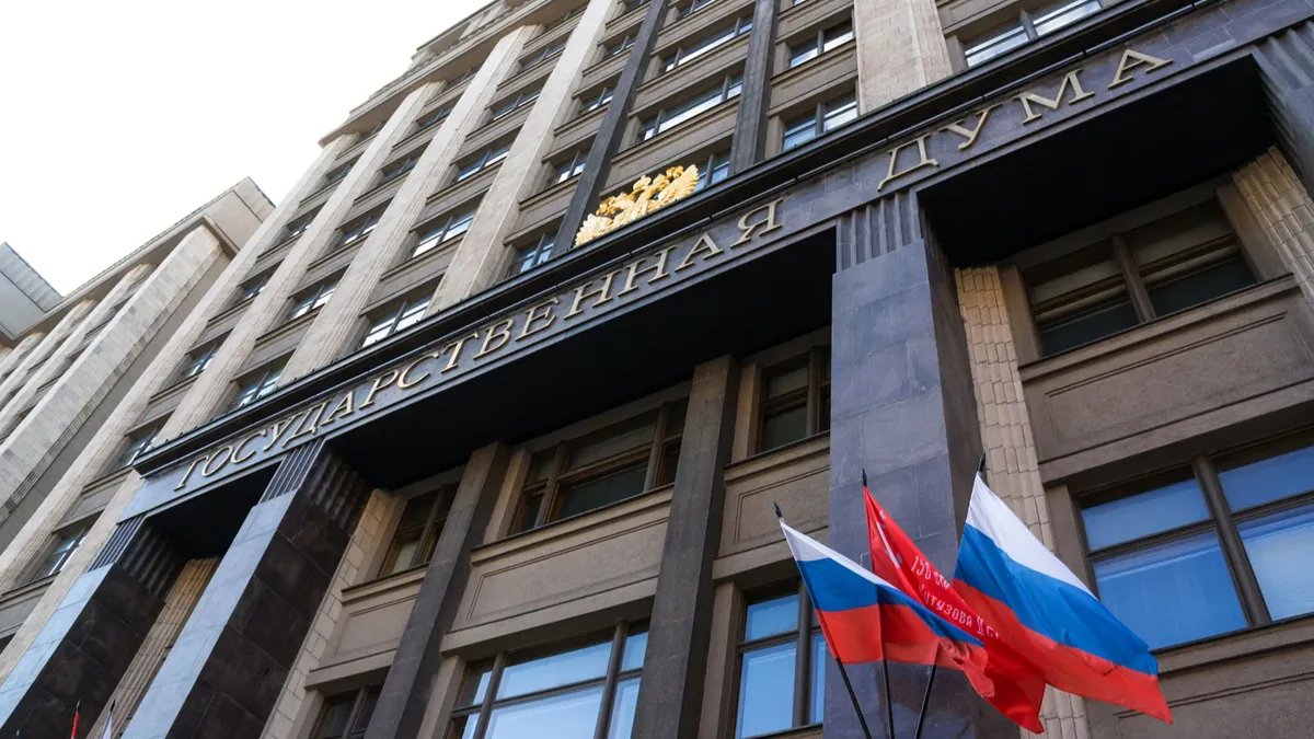 The Russian State Duma building in Moscow. Photo: Akishin Vyacheslav