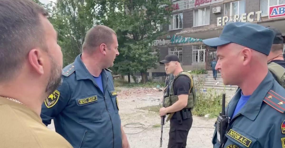 Скриншот из видео, опубликованного Пушилиным.