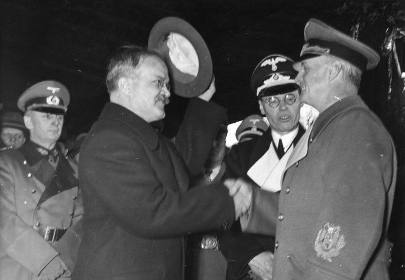 Риббентроп и Молотов в Берлине, ноябрь 1940 года. Фото: Bundesarchiv