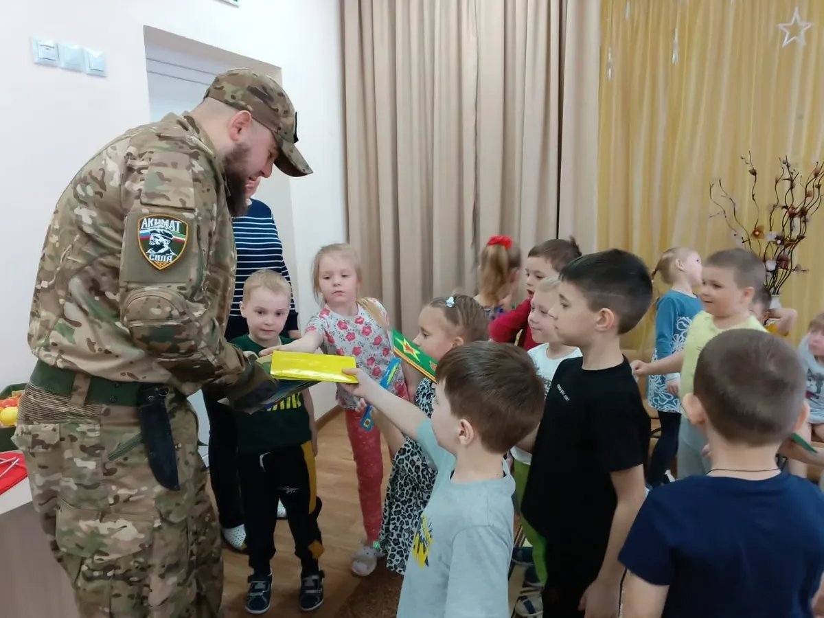 A kindergarten in the town of Nizhny Lomov in the Penza region. Photo: social media