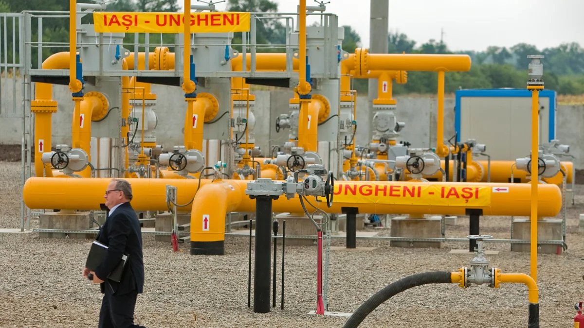 A pumping station for a Moldovan-Romanian gas pipeline in Zagarancea, Moldova. Photo: EPA/DUMITRU DORU