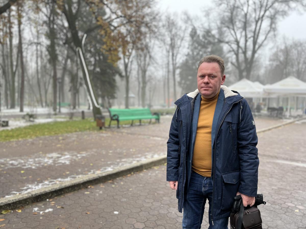 Alexander Flenkya, director of the Initiative for Peace association and Moldova’s former Deputy Prime Minister for Reintegration. Photo: Daria Kozlova / Novaya Gazeta Europe