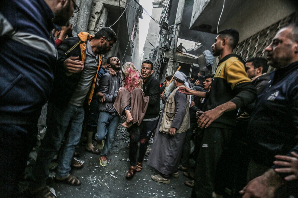 Палестина, 12 декабря 2023 года. Фото: Abed Rahim Khatib / picture alliance / Getty Images