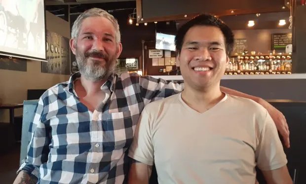 Алекс Дрюке и Энди Тай Хюинь. Фото: соцсети