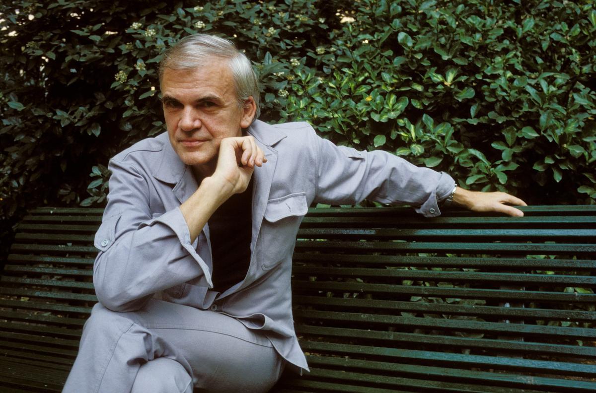 Милан Кундера, в Париже, 2 августа 1984 года, Фото: Getty Images