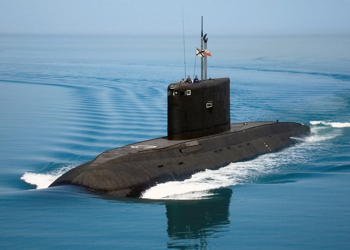 Российская подводная лодка Б-237 «Ростов-на-Дону». Фото: Минобороны РФ