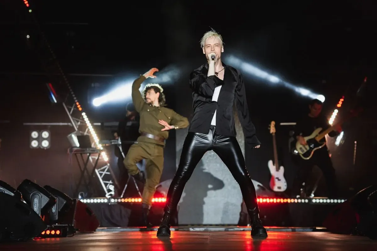 Певец Шаман (Ярослав Дронов). Фото: <a href="http://Тг шамана">Telegram</a>