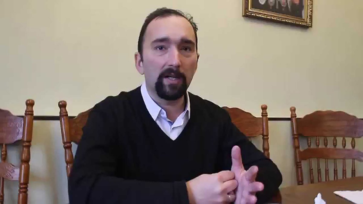 Kirill Frolov, anëtar i partisë Rodina. Pamje nga video në YouTube