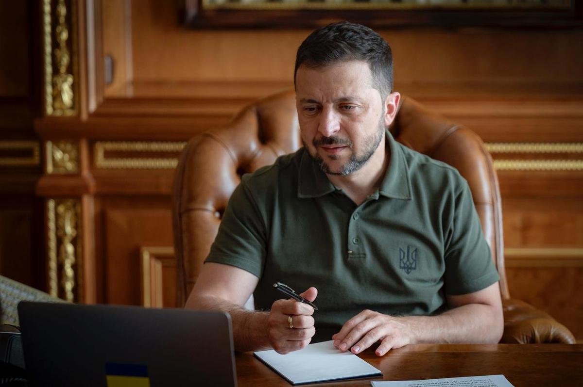 Ukrainian President Volodymyr Zelensky. Photo:  Telegram