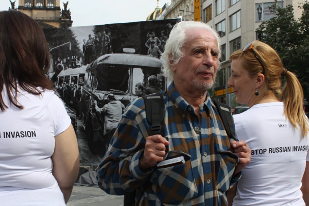 Виктор Файнберг был одним из участников протеста против ввода в Чехословакию войск СССР в 1968 году. Фото  radiosvoboda.org