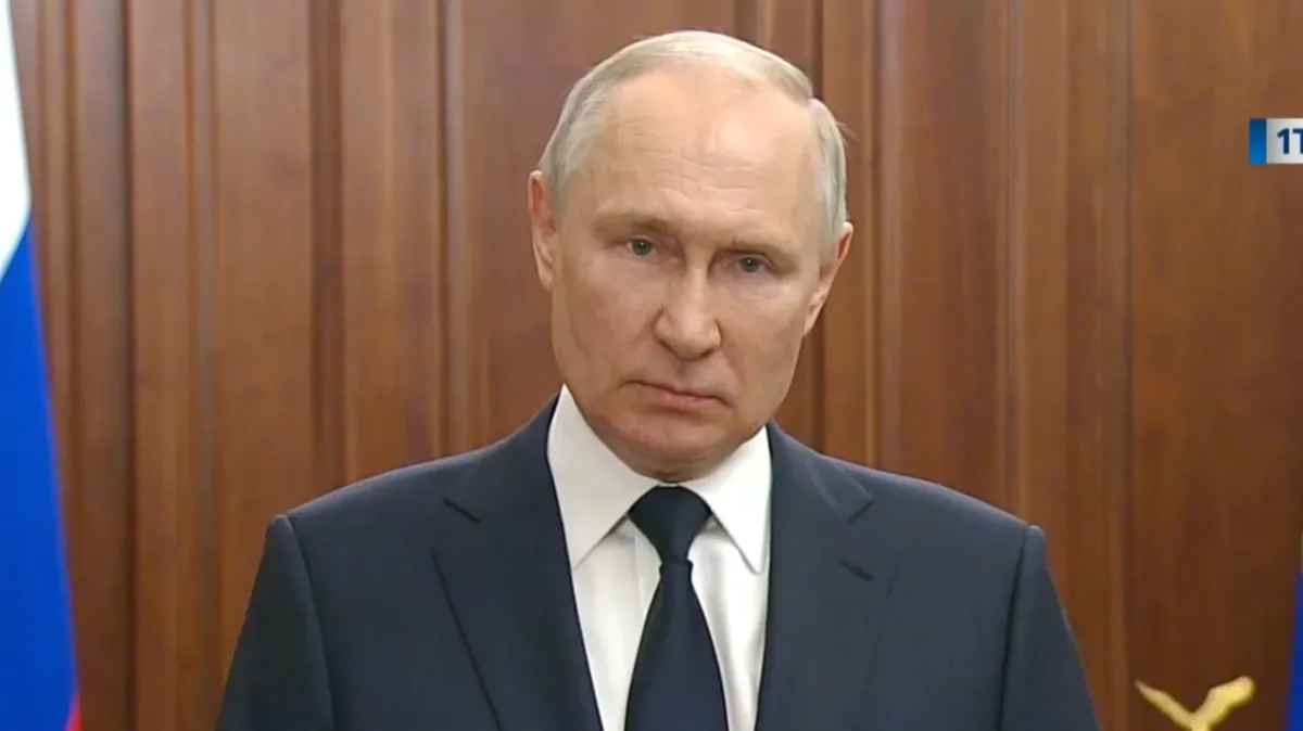 Путин выступил с обращением к народу
