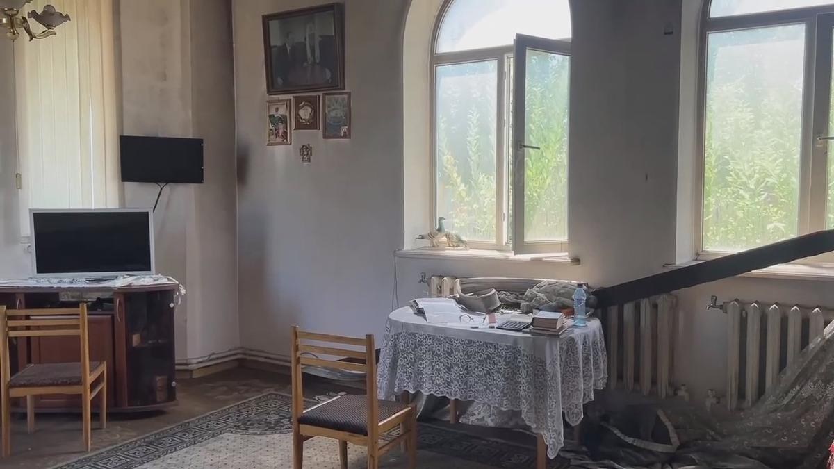 Территория православной церкви Покрова Пресвятой Богородицы в Дербенте после теракта. Фото:  Администрация Главы РД  / Telegram
