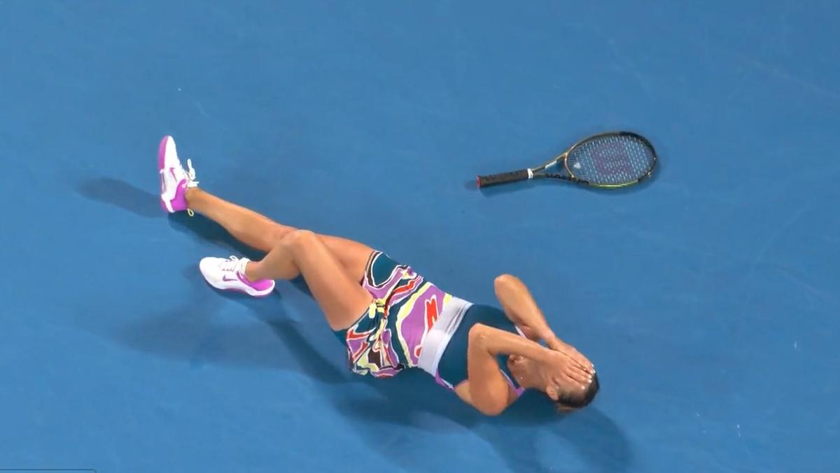 Белорусская теннисистка Арина Соболенко впервые в карьере выиграла Australian Open в одиночном разряде