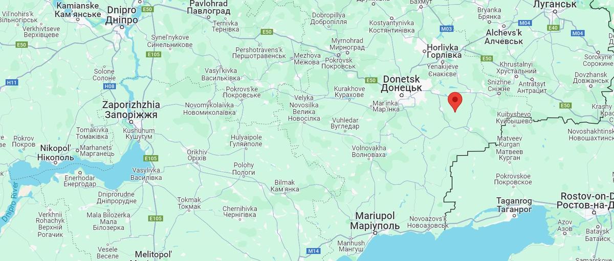 Месторасположение Покровки. Скриншот: Google Карты
