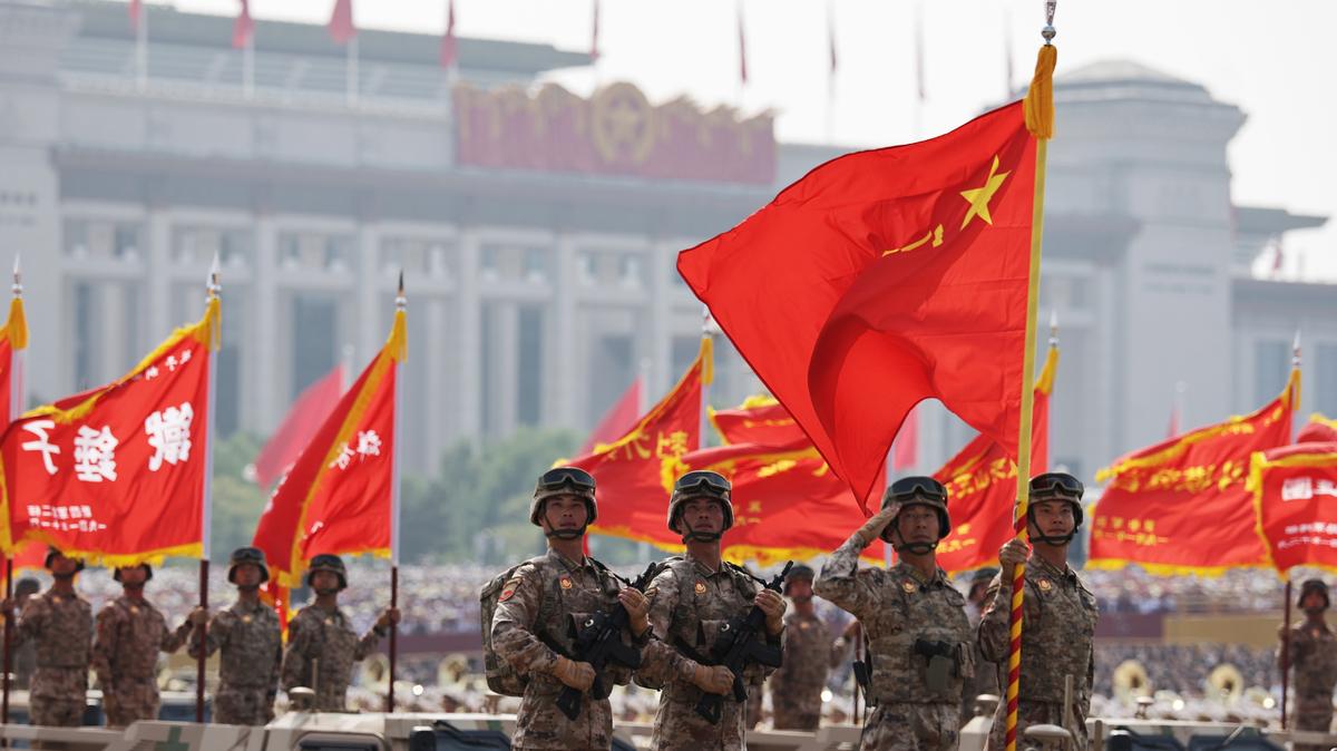 In pictures: Putin attends huge Beijing military parade celebrating 80 years since end of WWII