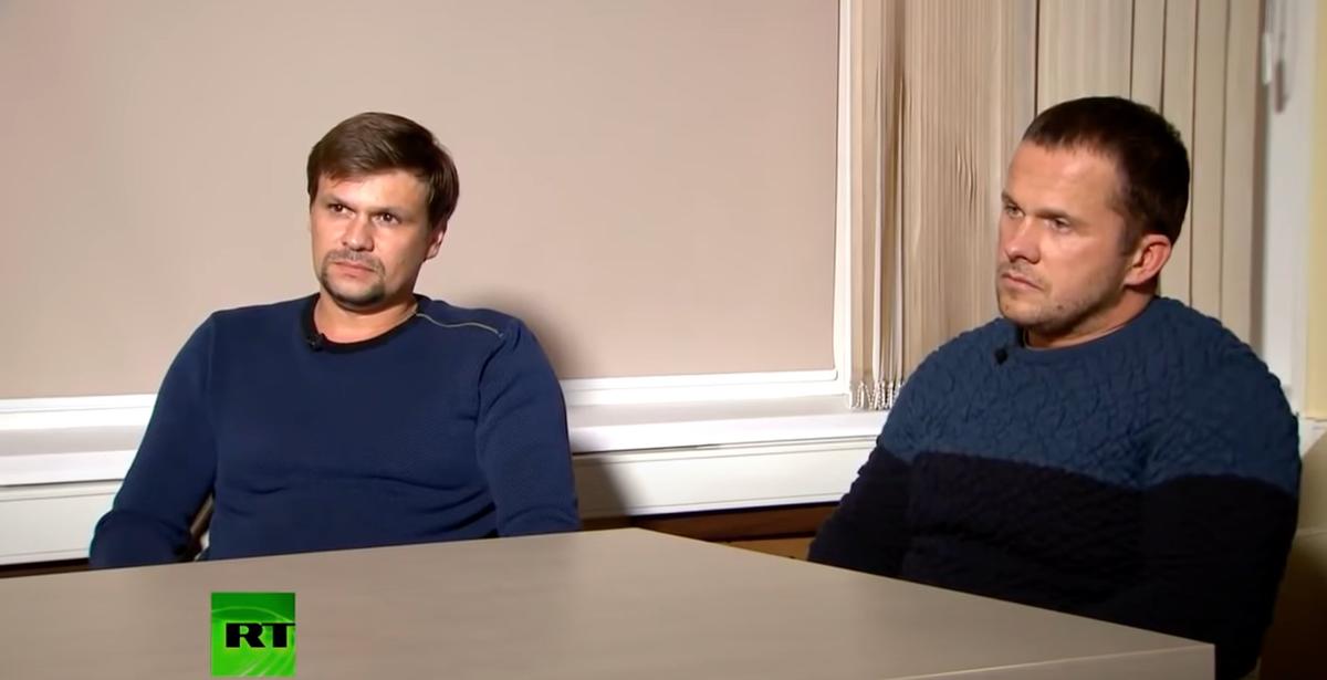 Анатолий Чепига и Александр Мишкин во время интервью Маргарите Симоньян. Скриншот