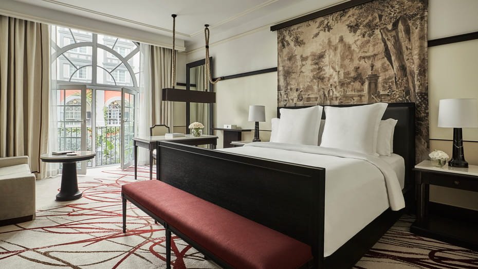 A room at the Four Seasons Hotel Mexico City. Photo from the hotel website