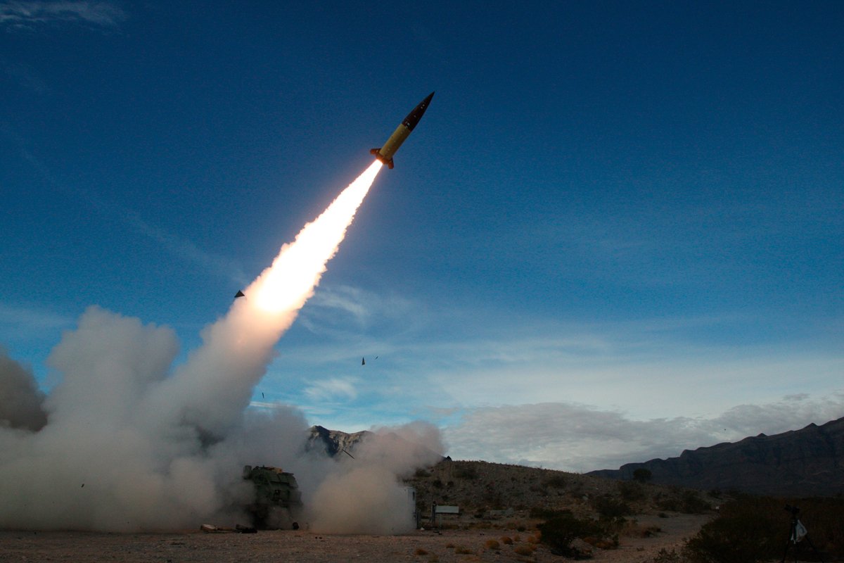 Испытания ATACMS на ракетном полигоне Уайт-Сэндс, штат Нью-Мексико, 14 декабря 2021 года. Фото: John Hamilton / U.S. Army / AP / Scanpix / LETA