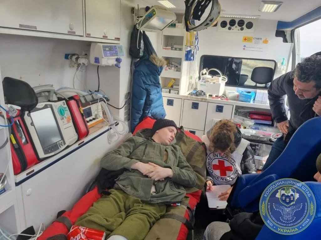 Photo: Ukraine's Coordination Headquarters for the Treatment of Prisoners of War