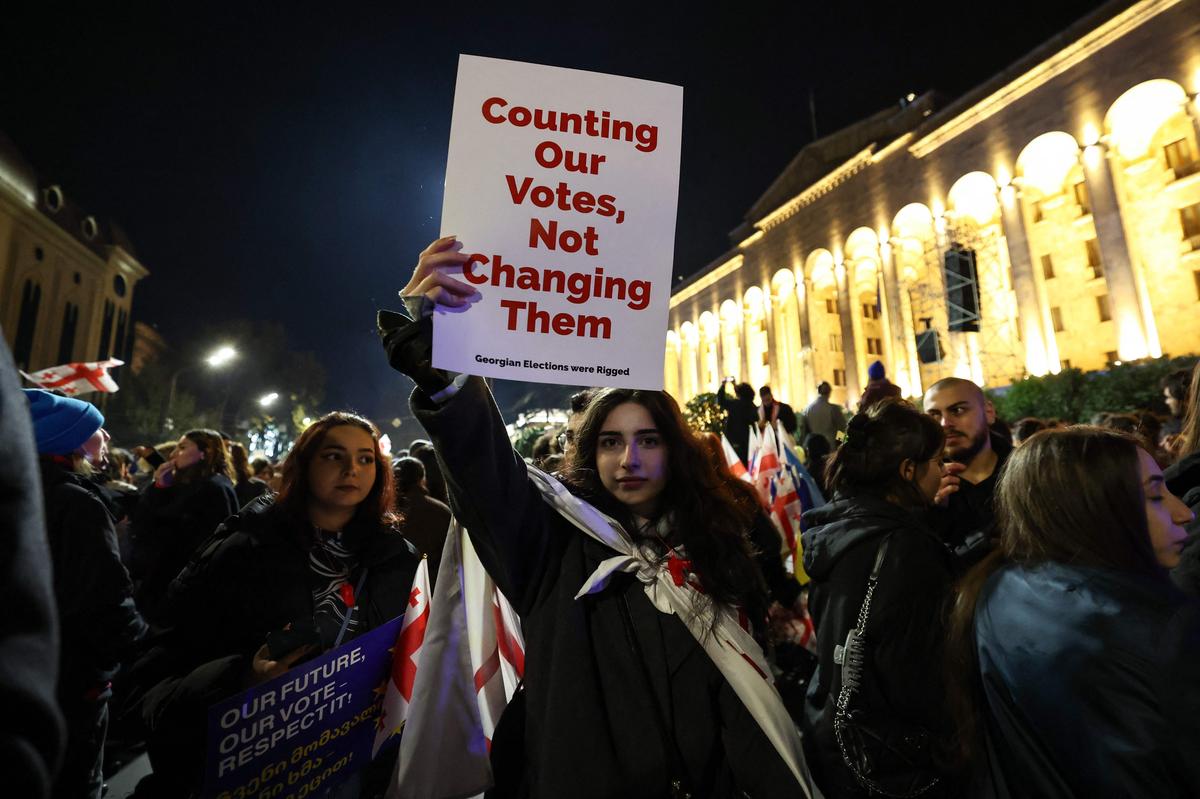 Фото: Giorgi Arjevanidze / AFP / Scanpix / LETA