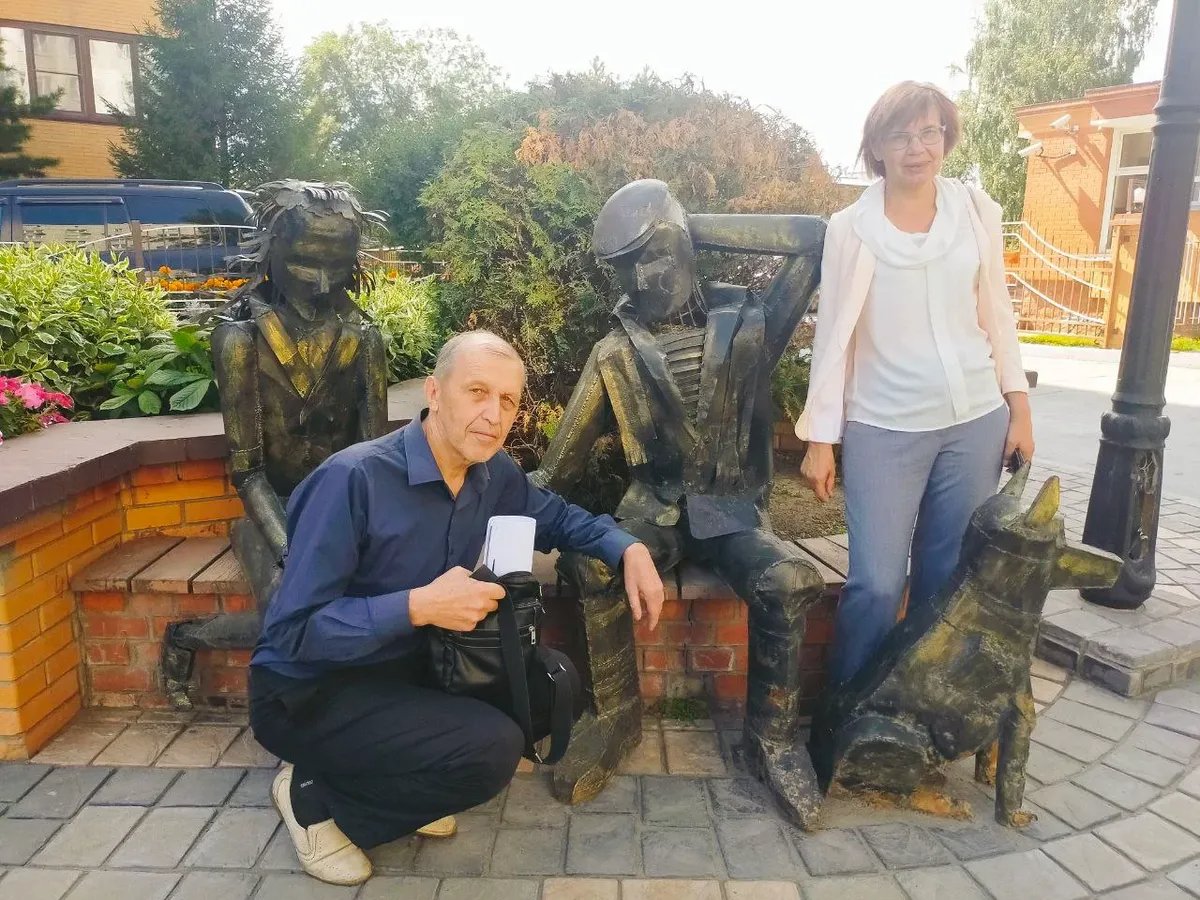 Takhir Arslanov and Svetlana Kaverzina.