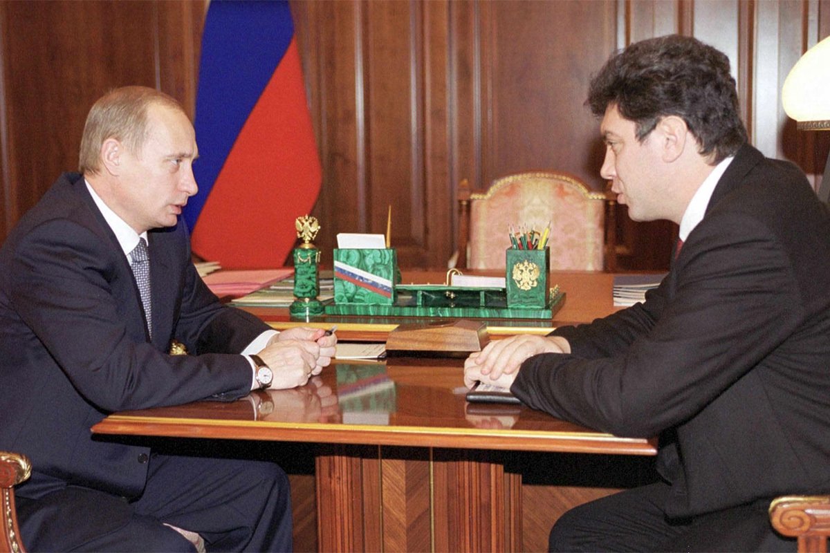 Владимир Путин и Борис Немцов, Москва, 5 декабря 2000 года. Фото: ИТАР-ТАСС / EPA
