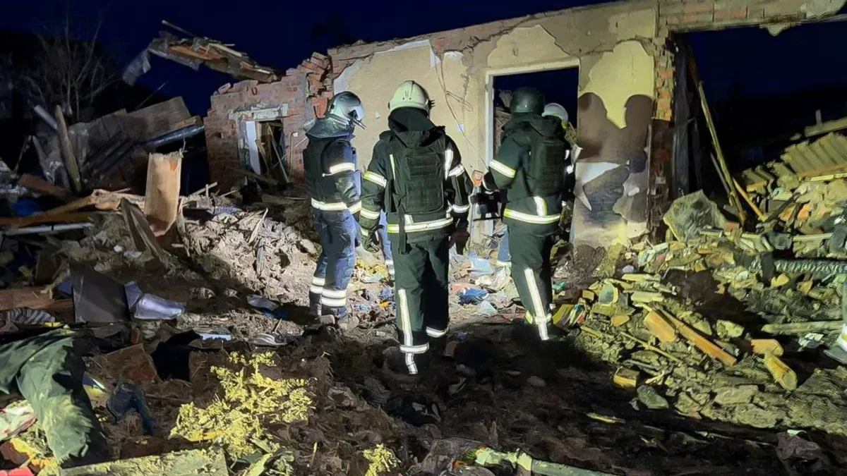 Three killed in overnight Russian drone strikes on Ukraine as power crisis continues