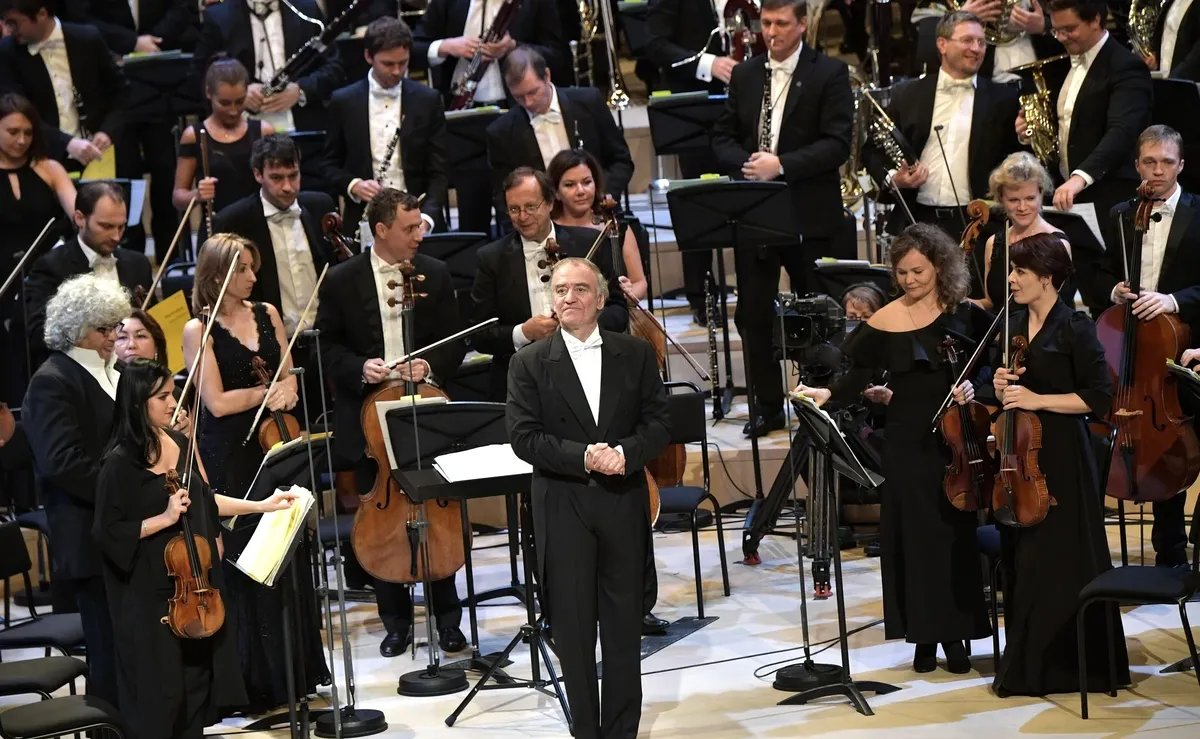 Valery Gergiev at the opening of the Moscow Zaryadye Concert Hall, September 8, 2018. Photo: Kremlin.