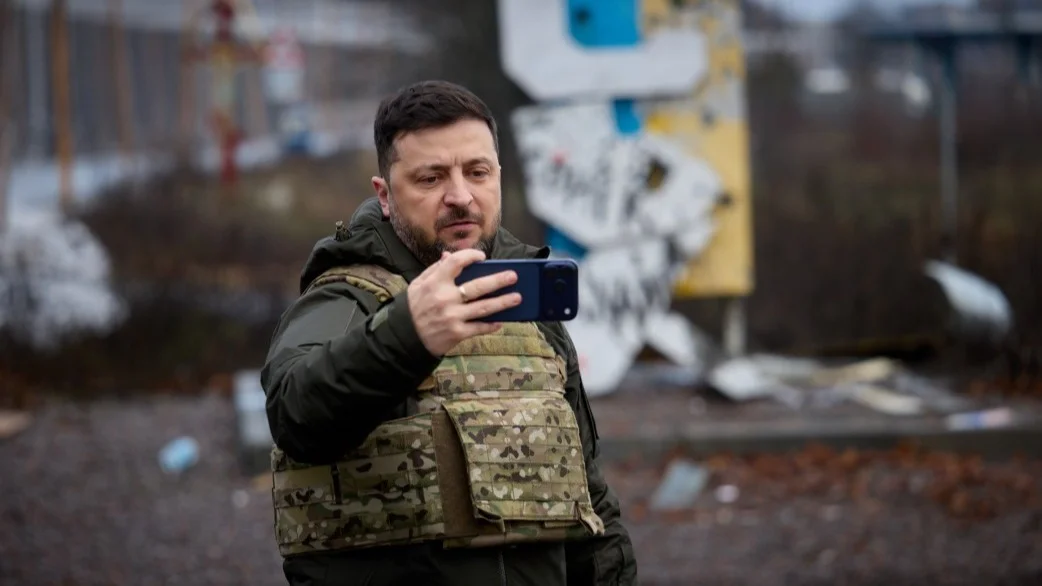 Zelensky records message from Kupyansk amid reports of Ukrainian counterattack