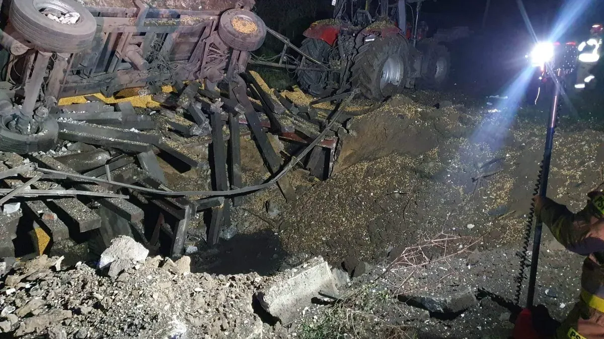 МИД Польши: на территории страны упала ракета российского производства