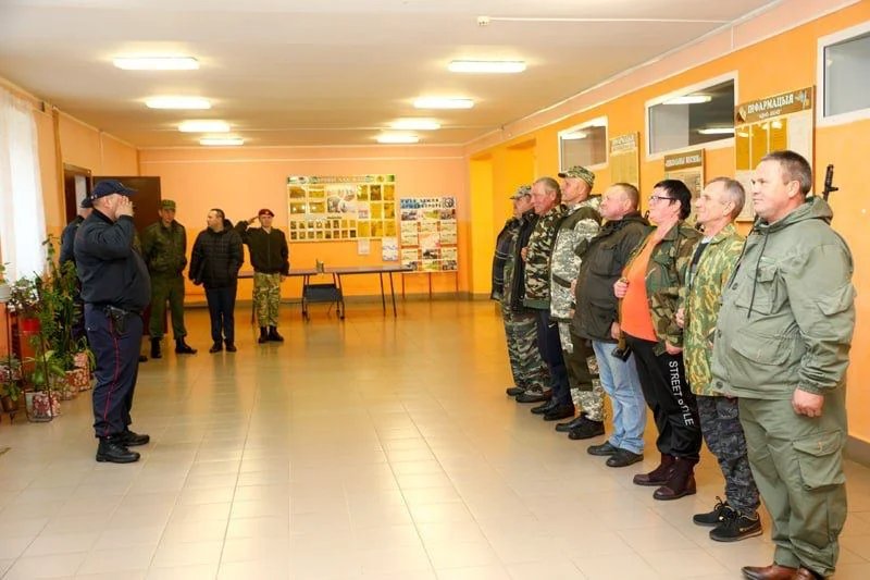 The people’s militia in Lobzha. Photo: Rodniva / Vkontanke