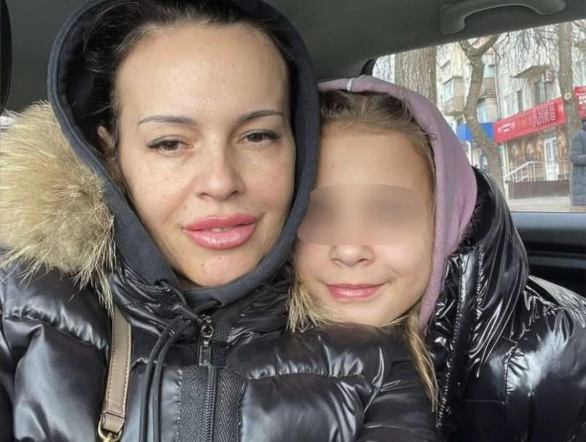 Наталья Вовк и ее дочь София. Фото:  Telegram