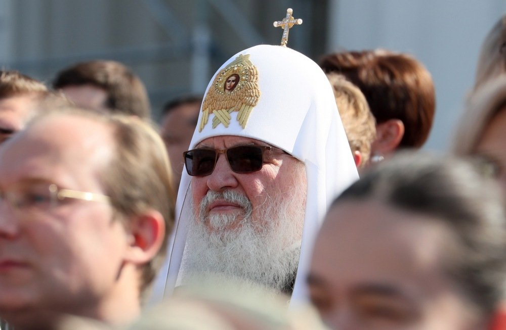 Patriarch Kirill attends a ceremony in Moscow, 7 September 2019. Photo: EPA-EFE / ALEXEY NIKOLSKY / SPUTNIK / KREMLIN POOL