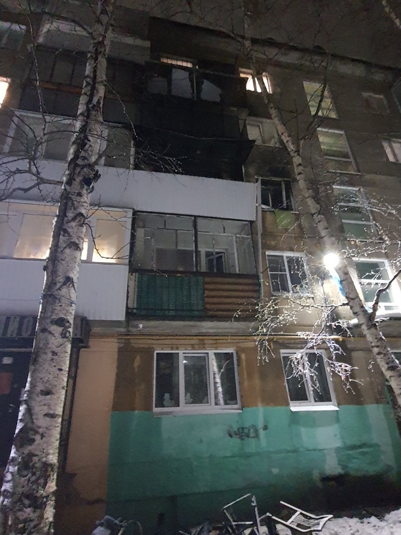 Дом в Верхнем Уфалее после взрыва. Фото: администрация города