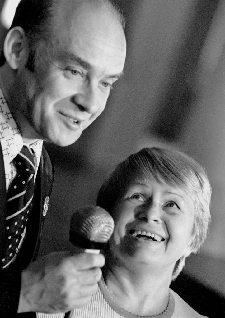 Николай Добронравов и Александра Пахмутова, 1965 год. Фото: Leonid Lazarev / Getty Images