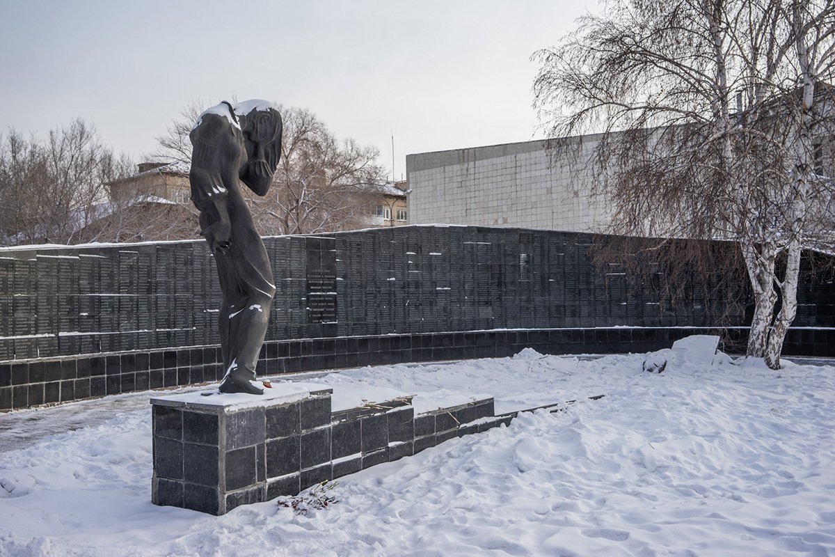 Мемориал жертвам политических репрессий, Абакан. Фото: Павел Дмитриев специально для «Новой газеты Балтия»