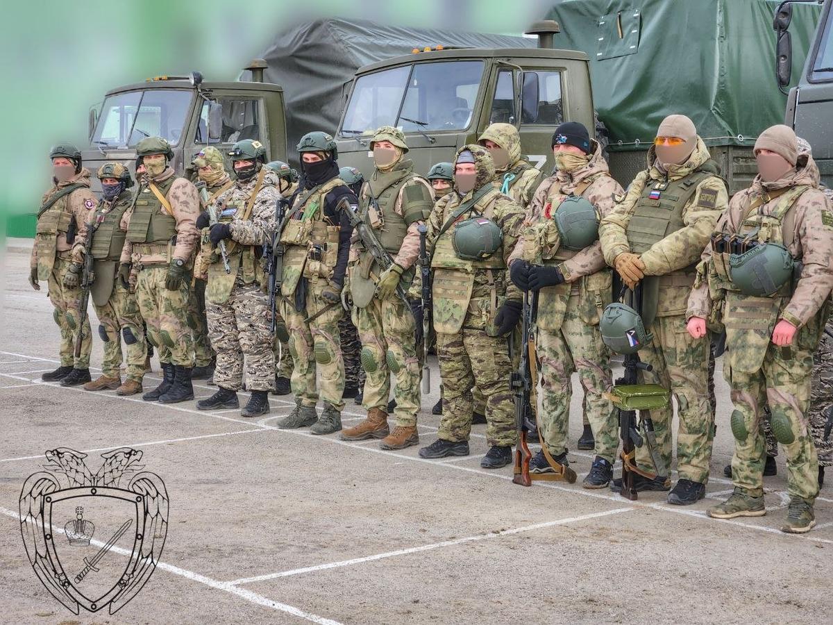 Бойцы разведывательно-штурмовой батальона «Конвой». Фото:  Telegram