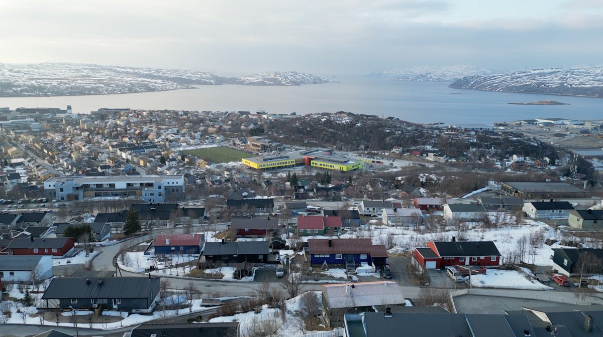 Приграничный с Россией город Киркенес, Норвегия. Фото: Генри Паттон