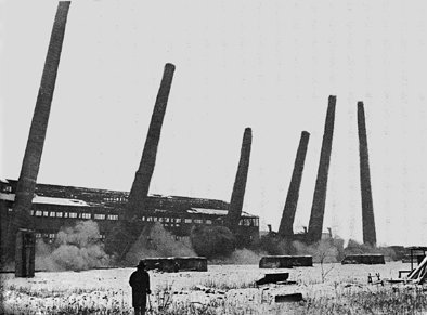 Уничтожение военно-промышленного концерна Круппа в Эссене. 1948 год. Фото:  Wikimedia Commons