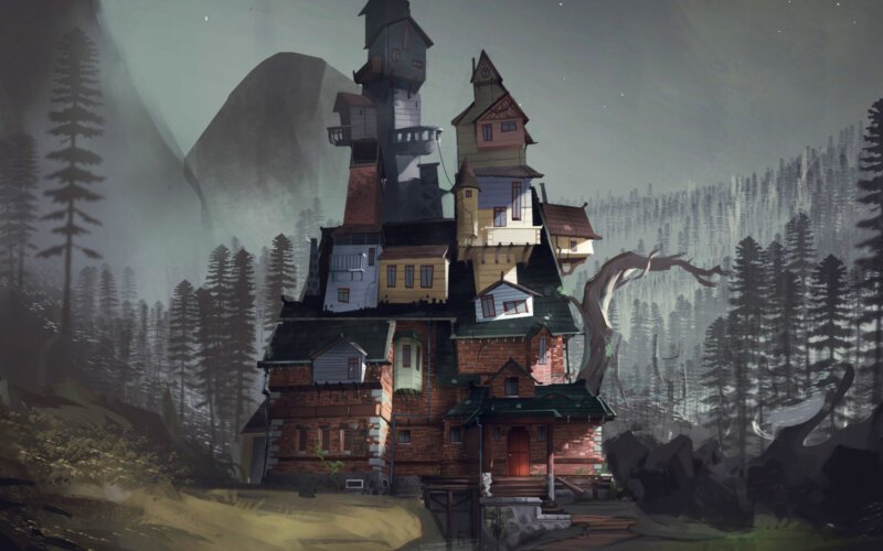 Кадр из игры What Remains of Edith Finch