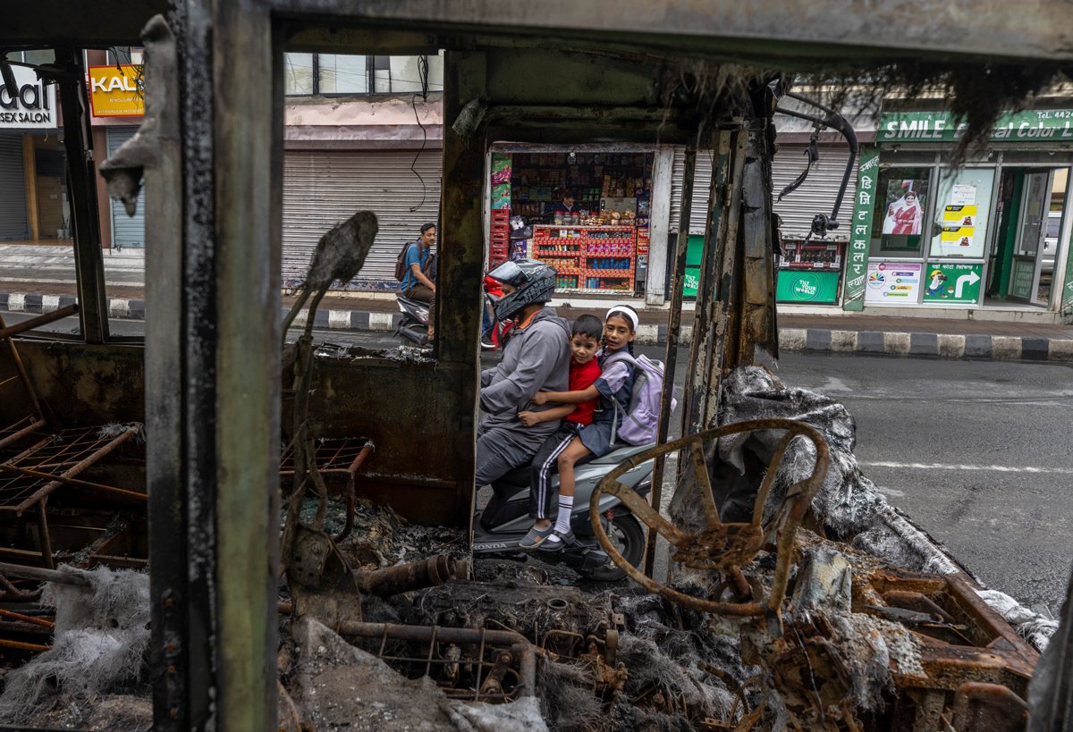 Катманду, Непал, 15 сентября 2025 года. Фото: Narendra Shrestha / EPA