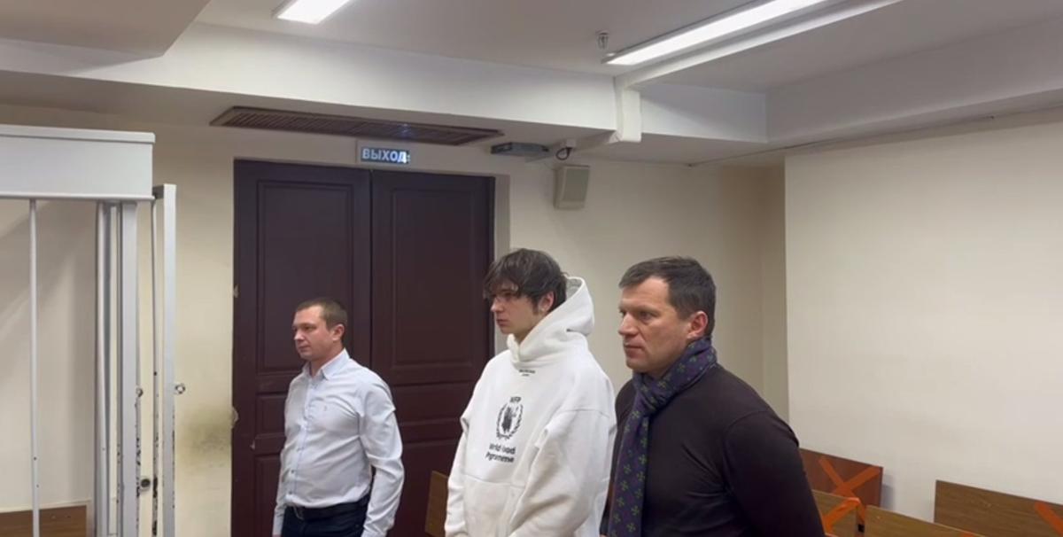 Николай Васильев в суде. Скриншот: пресс-служба московских судов