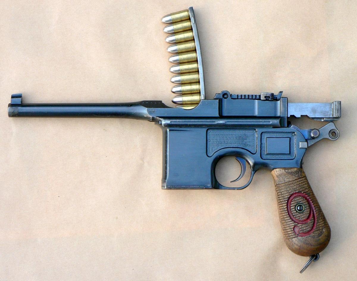 Пистолет «МаузерС96». Фото: Wikimedia Commons